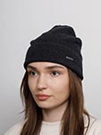 Шапка STETSON арт. 8599396 BEANIE MERINO WOOL (темно-серый)